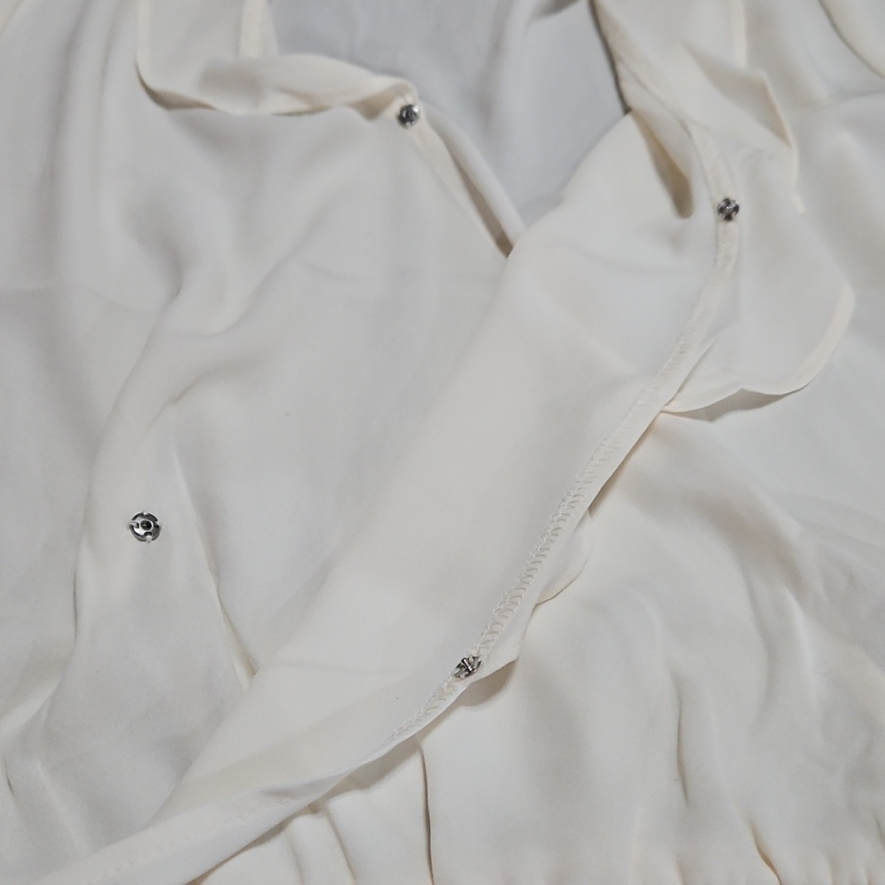 Counterparts Cream Ruffle Blouse - Picture 5 of 11